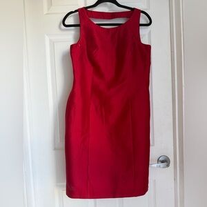 Talbots Vibrant Red Mini Dress